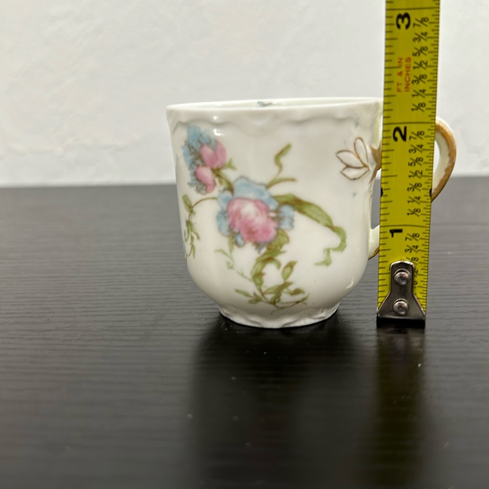 Haviland & Co. Limoges France Schleiger 663 Demitasse Cup & Saucer Set - Picture 13 of 14
